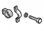 Piezas: tornillos, arandelas, etc.