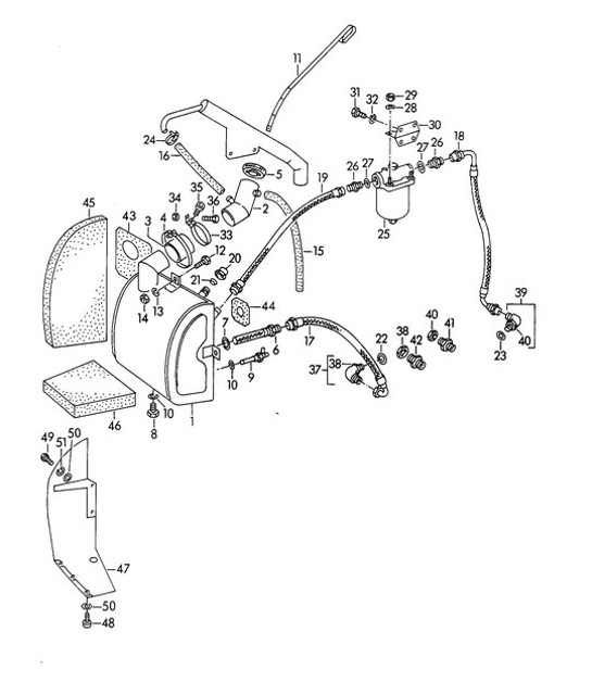 Diagram 104-010 Porsche Macan (95B) MK1 (2014-2018) Motor