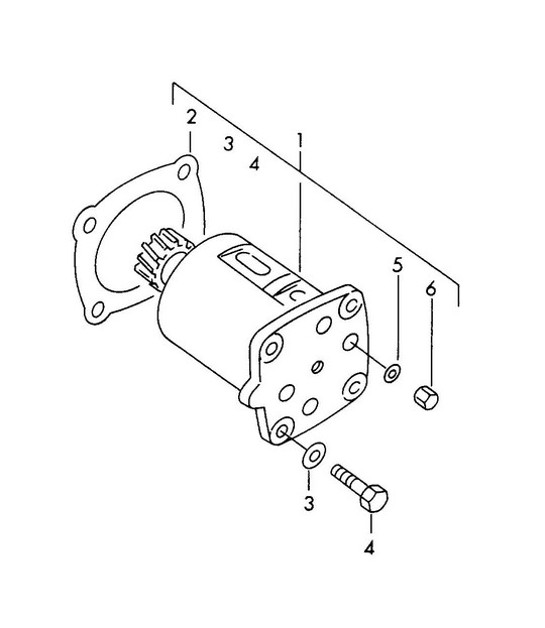 Diagram 104-015 Porsche 911 & 912 (1965-1989) Engine