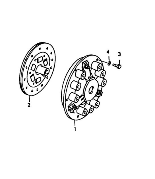 Diagram 301-005 Porsche Cayenne 9PA (955) 2003-2006 Trasmissione