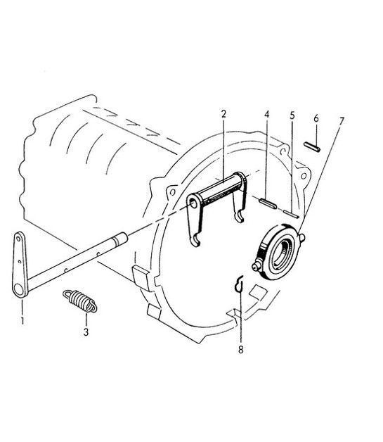 Diagram 301-025 Porsche Boxster 986/987/981 (1997-2016) Transmission