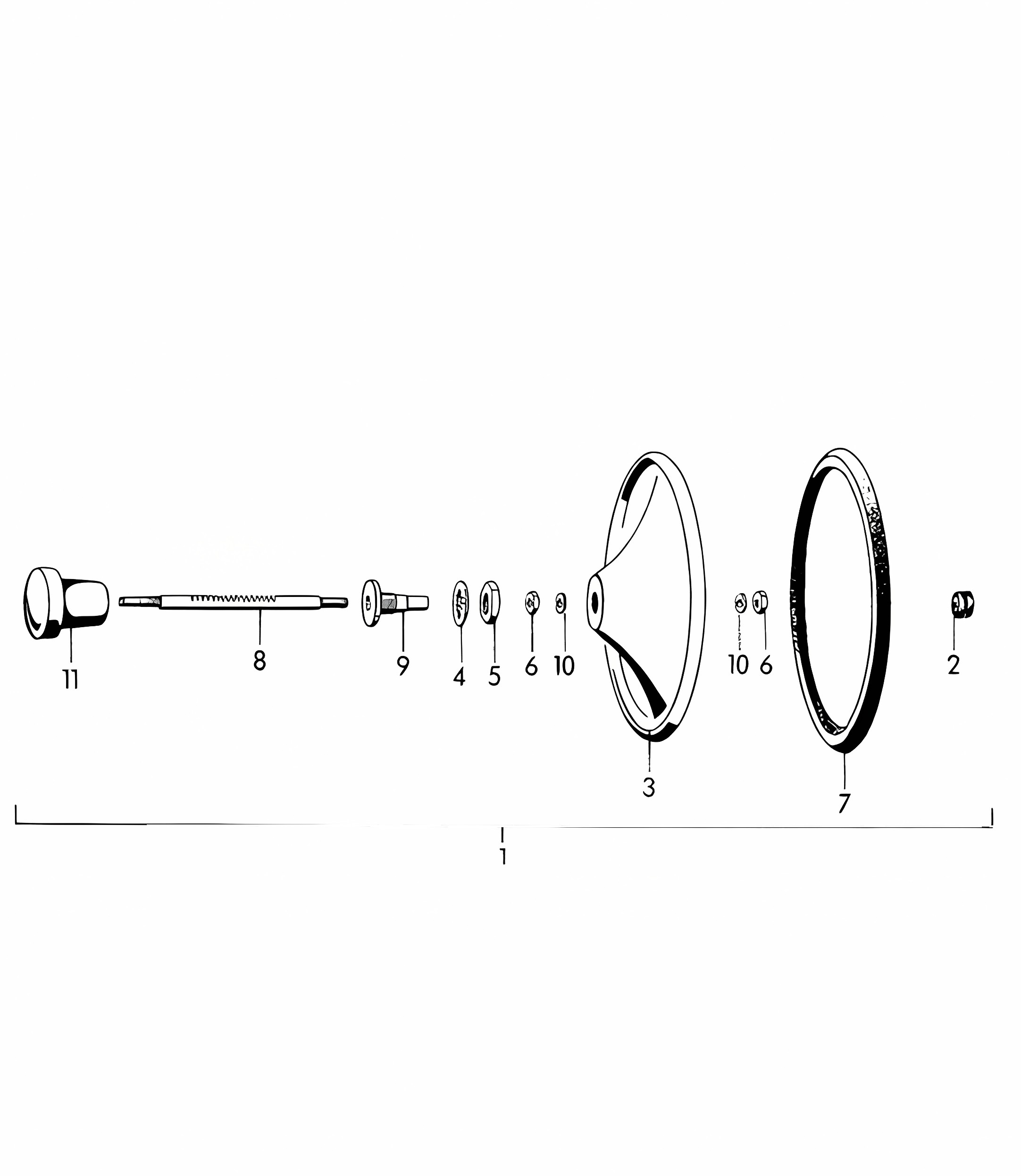 Valve (Model: 356:COUPE, CABRIO) 356 1950-1955