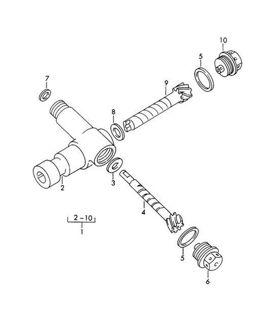 Diagram 906-010 Porsche Macan (95B) MK1 (2014-2018) Electrical equipment