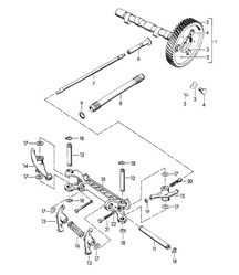 Camshaft (Model: 1600) 356B / 356C 1960-1965