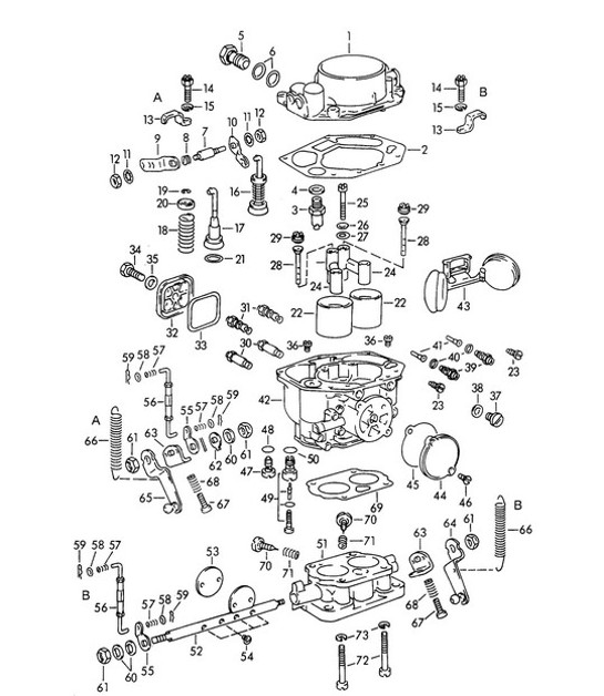 Diagram 107-010 Porsche Macan (95B) MK1 (2014-2018) Engine