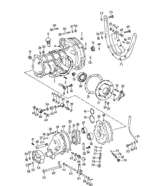 Diagram 302-000 Porsche Boxster 718 (982) 2017>> Overdragen