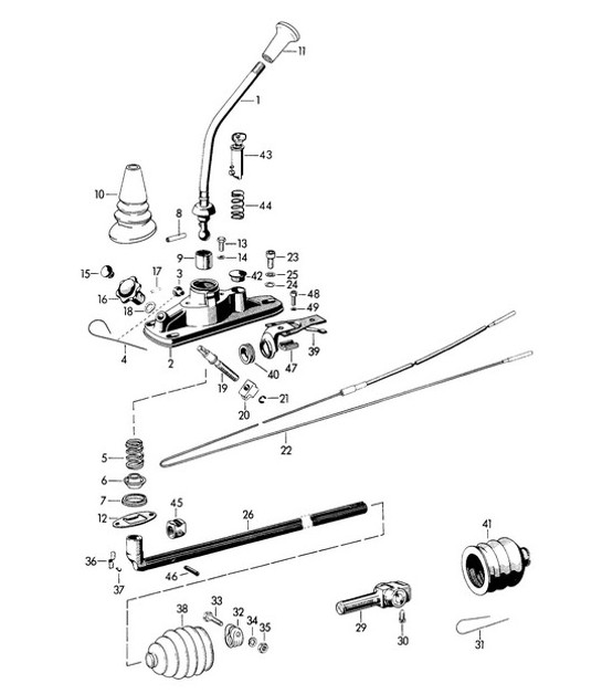 Diagram 701-000 Porsche Panamera 971 MK1 (2017-2020) 