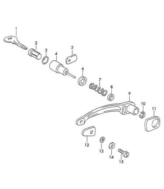 Diagram 804-001 Porsche Cayman 987C / 981C (2005-2016) Carrosserie