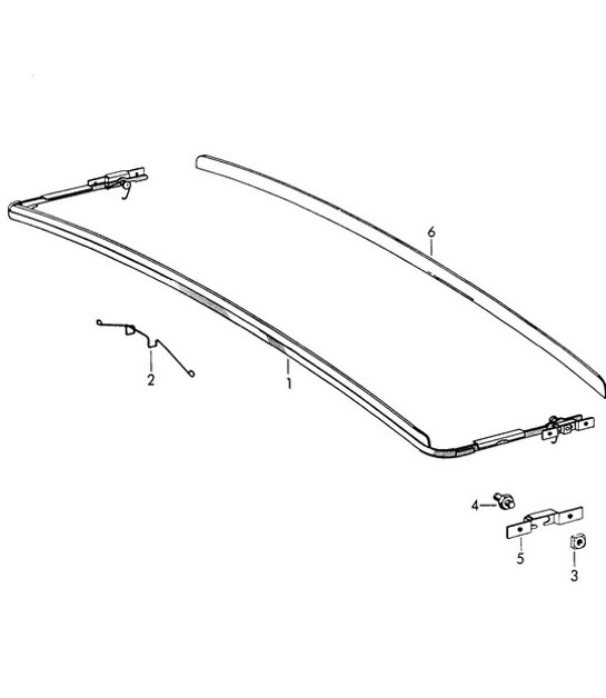 Diagram 811-010 Porsche 914 (1970-1976) Body