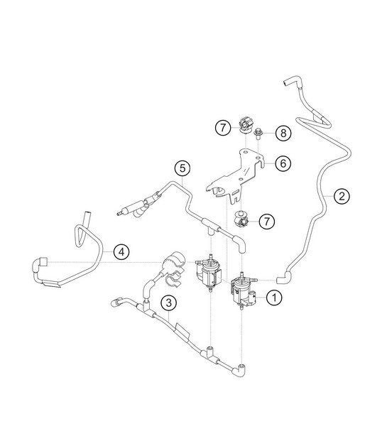 Diagram 1.1-21 Porsche Cayman 718C (982C) 2017>> Moteur