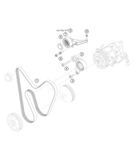 Diagram 1.1-23 Porsche 971.2 Panamera 2.9L V6 2021-23 