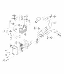 Gearbox cooling system 718 Cayman GT4 RS Clubsport 2020-2024