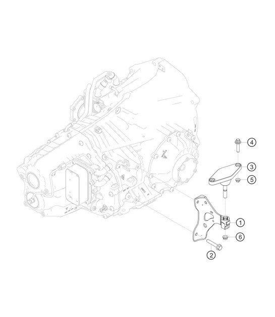 Diagram 3.3-06 Porsche 993 (911) C4S 1994-97 Transmission