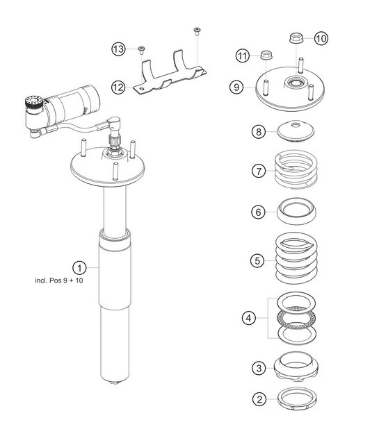 Diagram 5.5-05 Porsche 996 (911) (1997-2005) Rear Axle