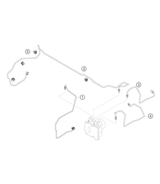 Diagram 6.6-04 Porsche 997 MK1 Carrera 4S 3.8L 2005-08 Wheels, Brakes
