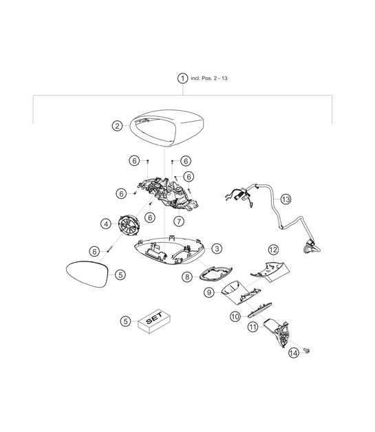Diagram 8.8-22 Porsche 911 1978-1983 3.0L / SC Body