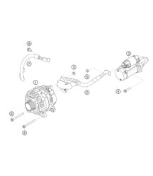 Dynamo/Startmotor 718 Cayman GT4 RS Clubsport 2020-2024