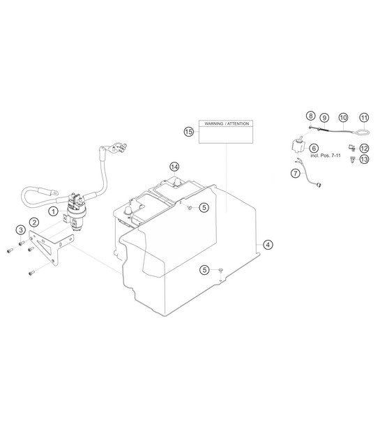 Diagram 9.9-08 Porsche 996 (911) (1997-2005) Electrical equipment