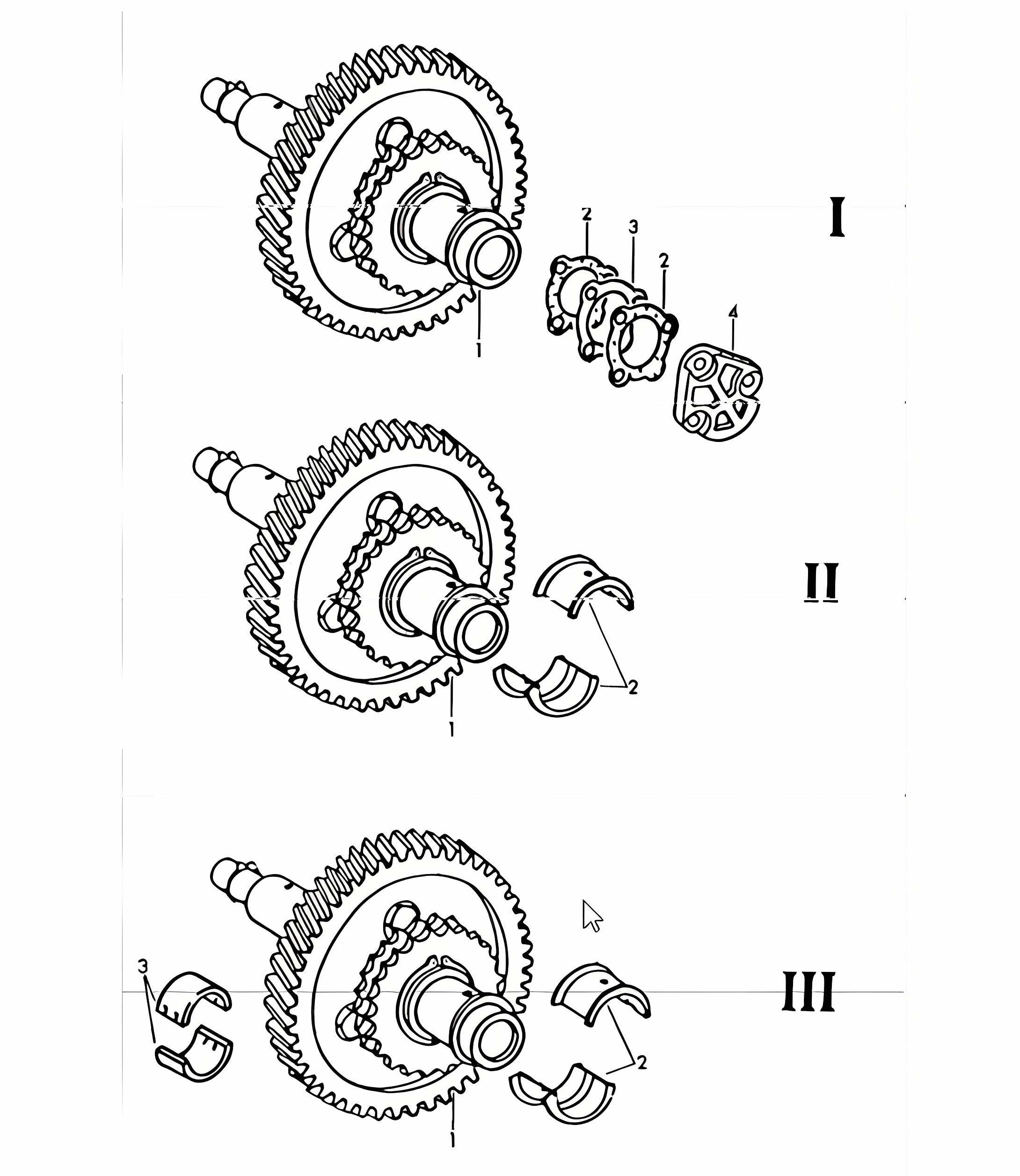 intermediate shaft - version I - 911 1965-69