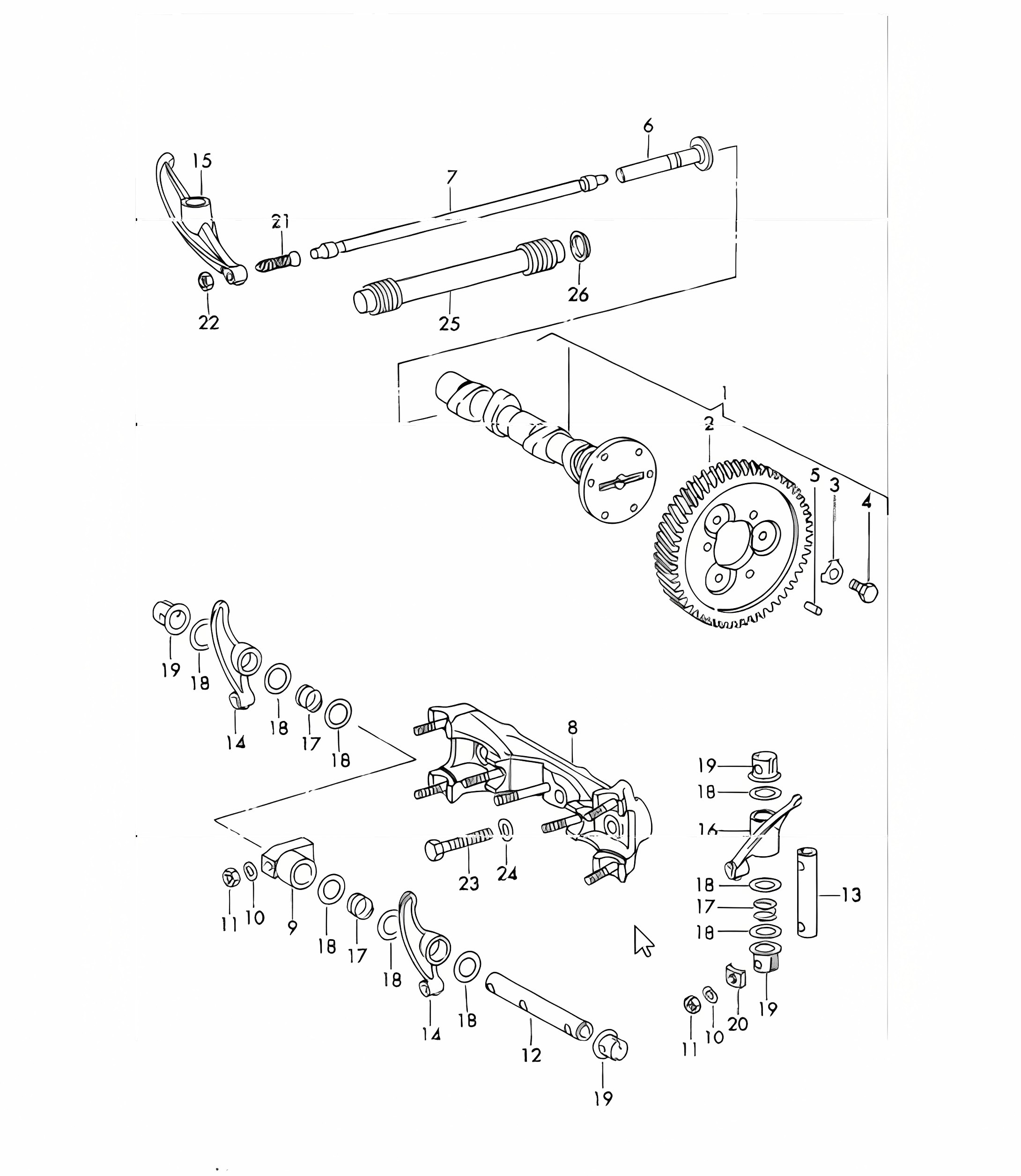 camshaft 912 1965-69
