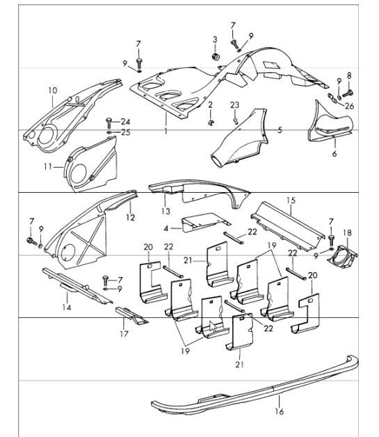 Diagram 105-05 Porsche Carrera GT (2003-2006) 