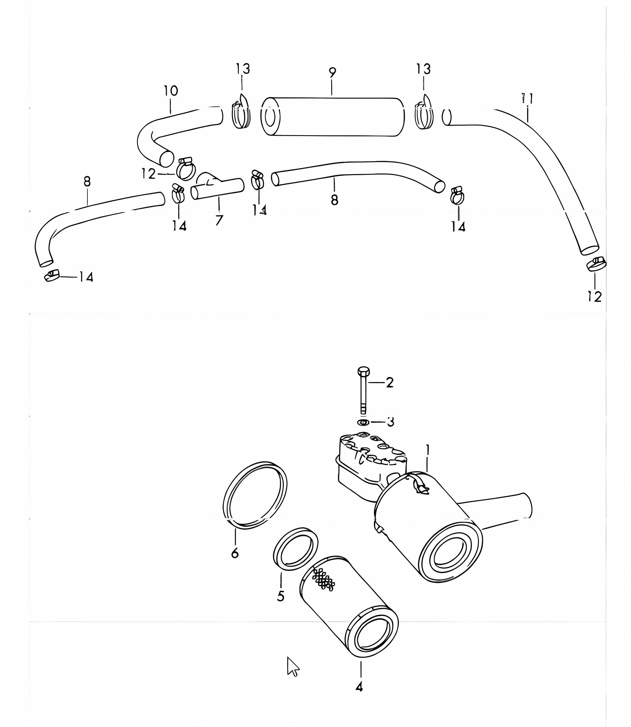 damper filter for - SOLEX 40 PII-4 - carburettor for 912 UPTO 1968