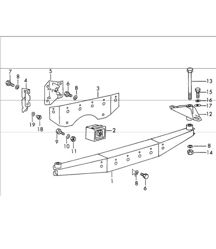 engine suspension rear not for (S) + (D) F 074 6700 >>, for (S) + (D) F 083 2814 >>. FOR 912 1966 onwards