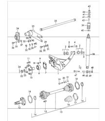 rear axle 911 1969