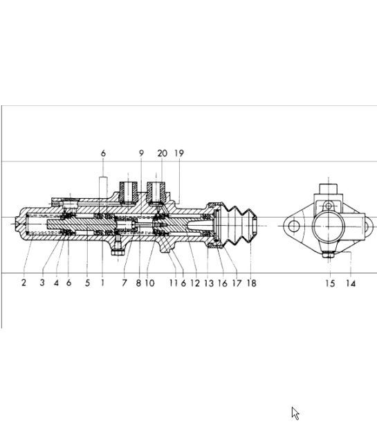 Diagram 604-20 Porsche Macan (95B) MK1 (2014-2018) Wheels, Brakes