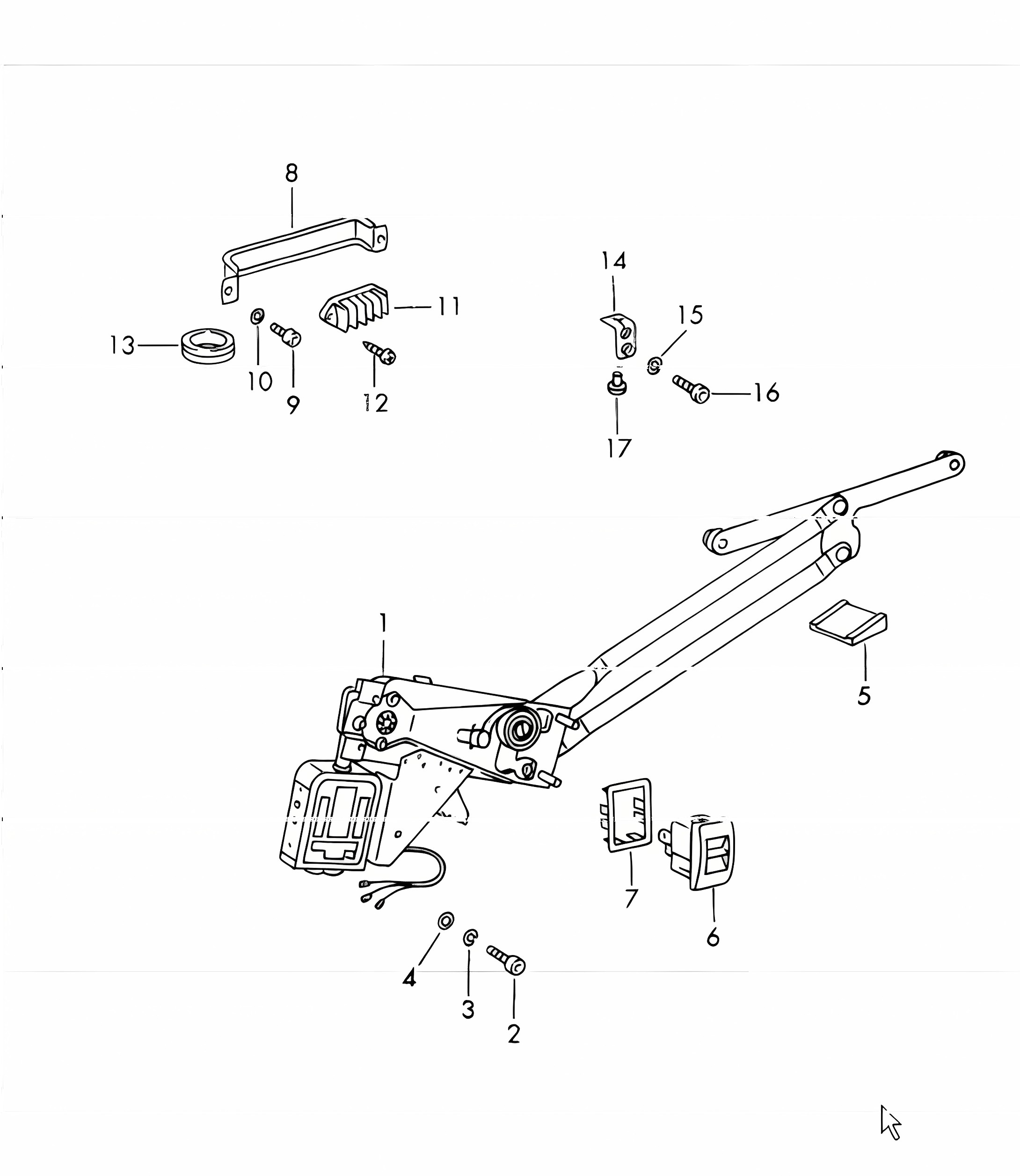 power windows electric 911 1965-69