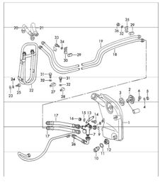 Gruppi ausiliari lubrificazione motore per TYP 911/53/63/83/88 - 911 DAL 1973 IN POI