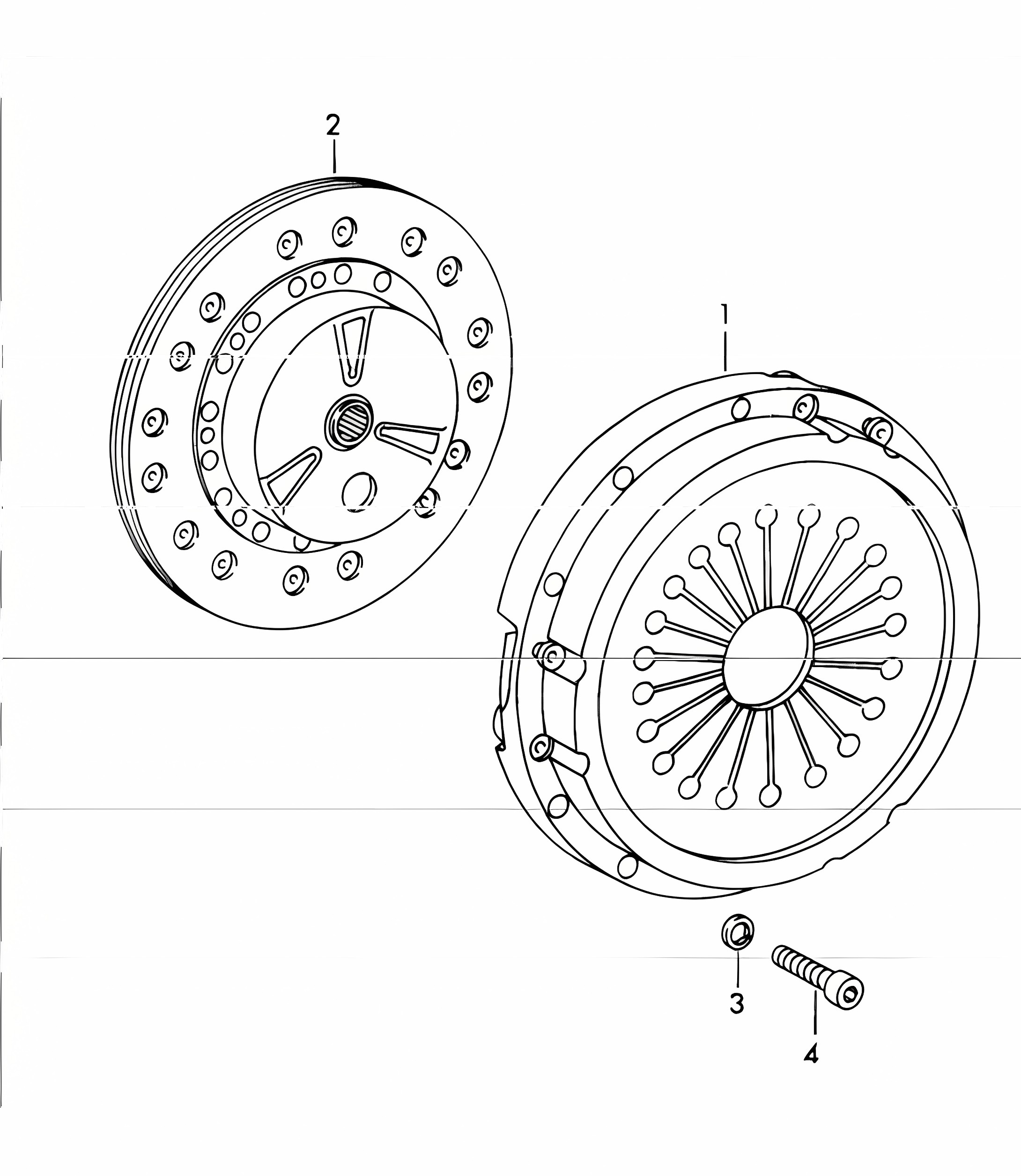 clutch 911 1970-73