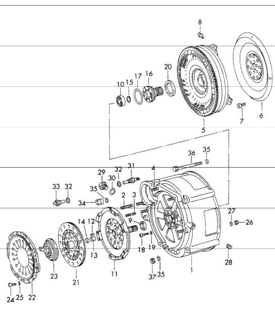 Diagram 306-05 Porsche 911 & 912 (1965-1989) Transmission