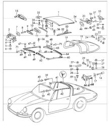 Roof 911 1970-73 TARGA