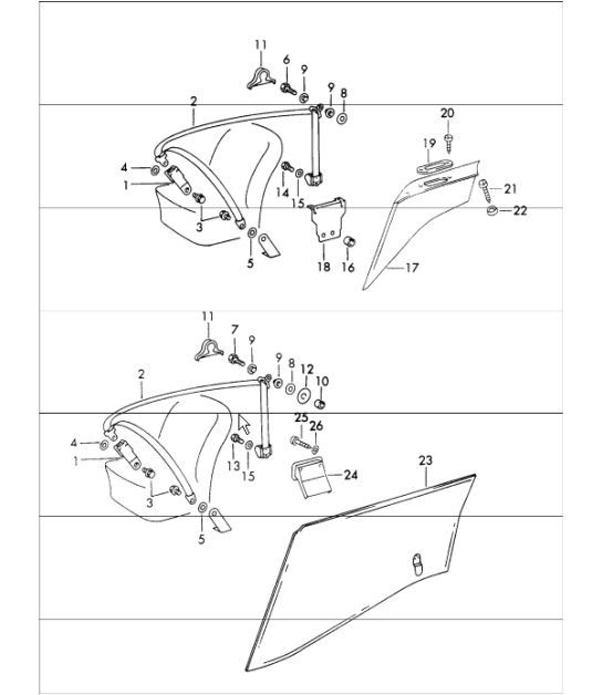 Diagram 812-05 Porsche 944 (1982-1991) 