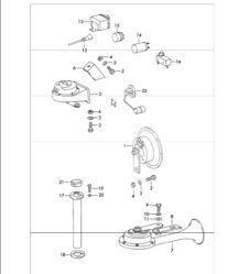 Horn relay 911 1970-73