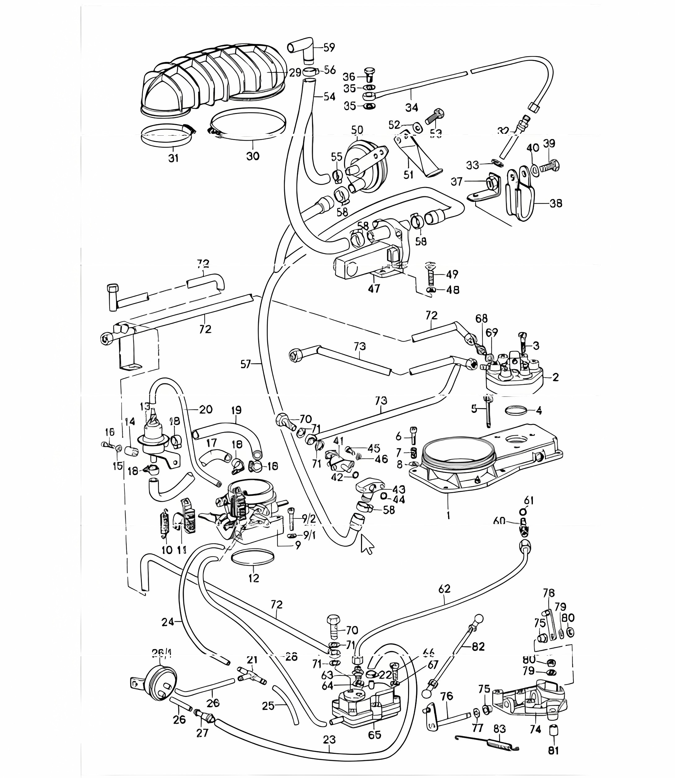 K - JETRONIC mixture control unit 911 1977 ONWARDS