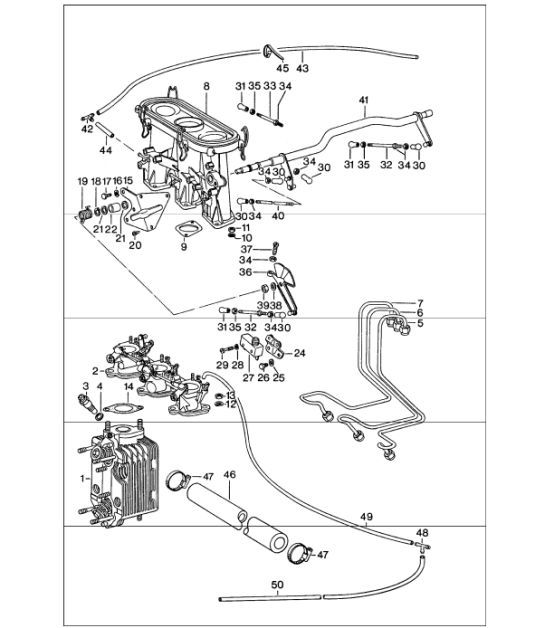 Diagram 107-20 Porsche 968 (1992-1995) Engine