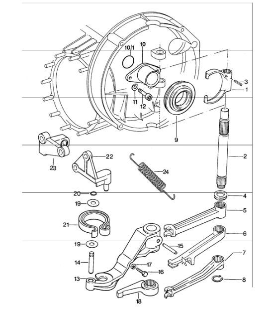 Diagram 301-05 Porsche 9J1.1 Taycan 2020-24 
