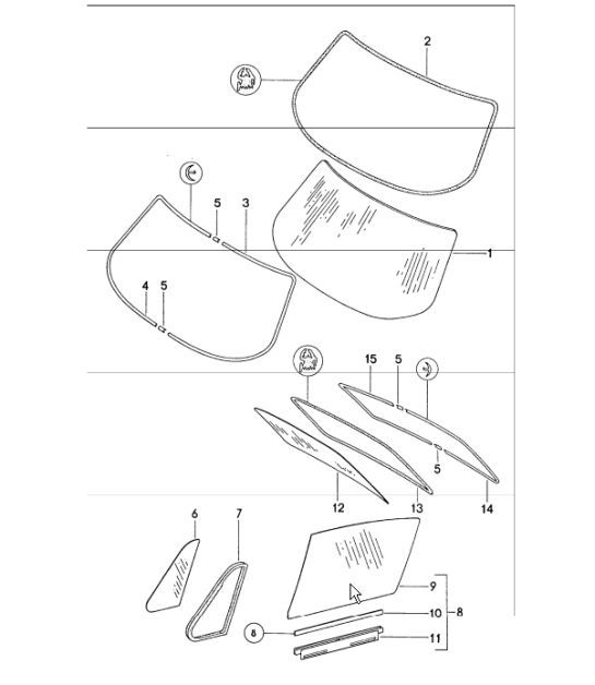 Diagram 805-00 Porsche 971.1 Panamera 4S Diesel 4.0L Twin-Turbo V8 Sport Turismo 2017-18 