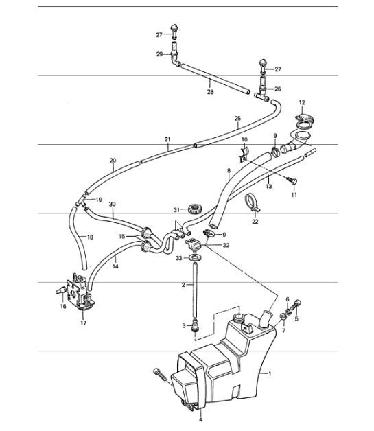 Diagram 904-30 Porsche Macan (95B) MK1 (2014-2018) Équipement électrique