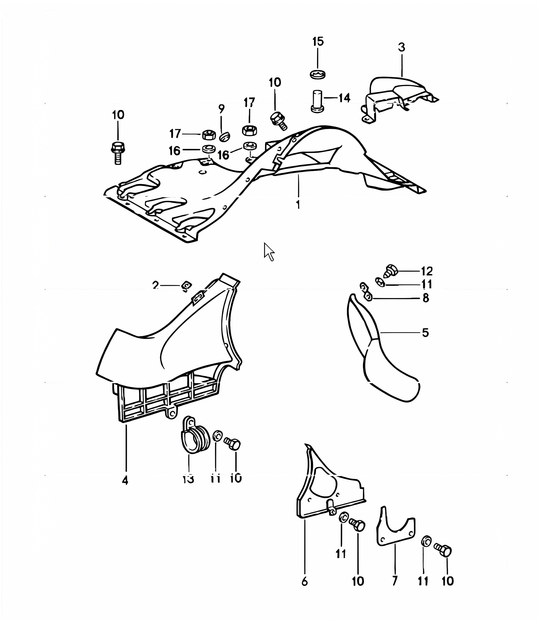 air duct 911 1978-83