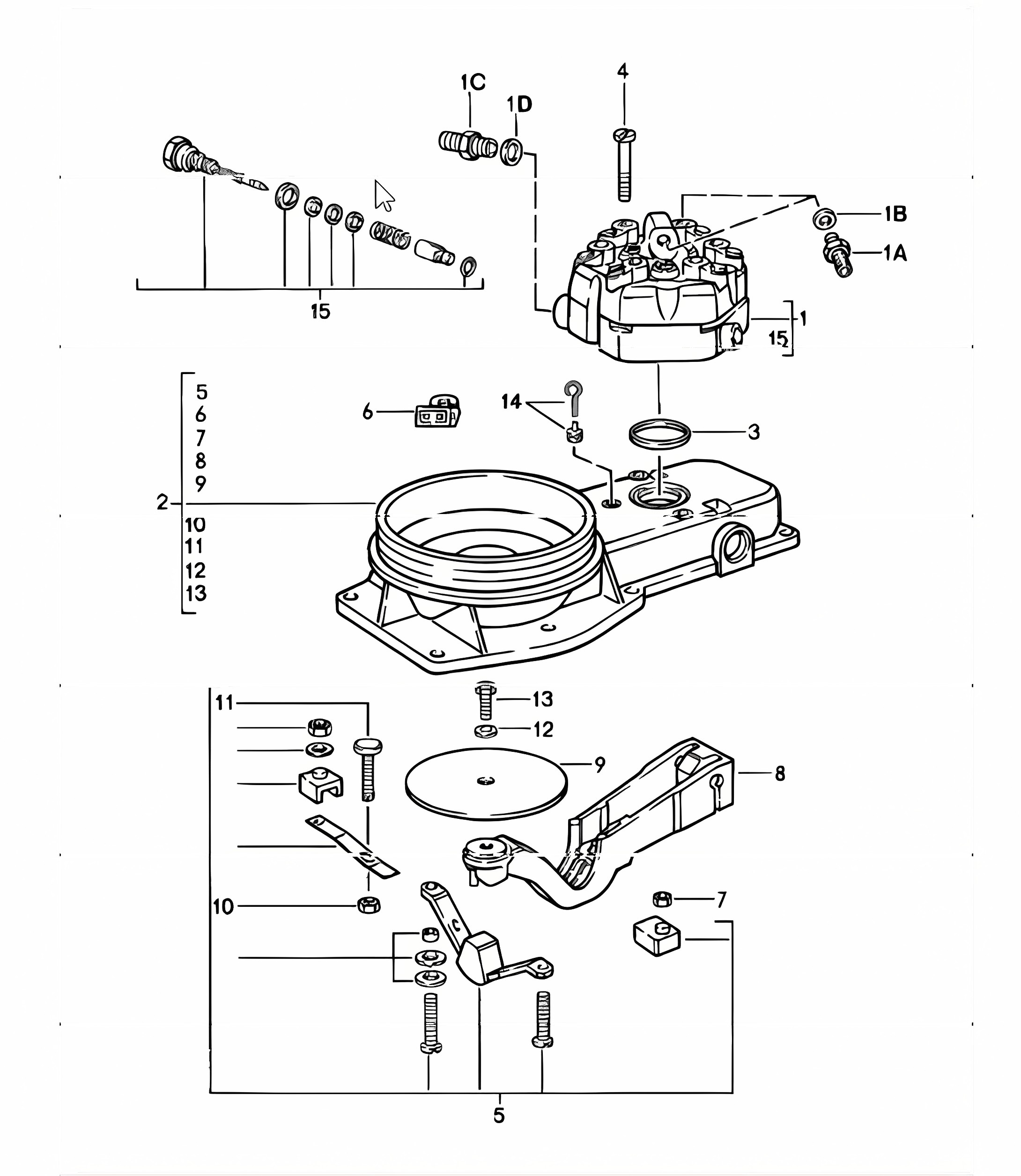 mixture control unit 911 SC 1978-83