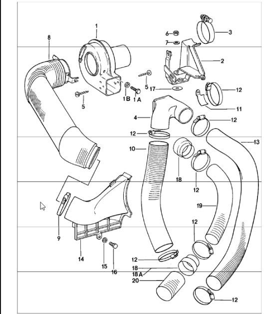 Diagram 108-10 Porsche 911 & 912 (1965-1989) Motore