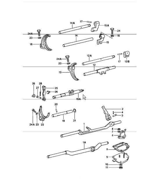 Diagram 304-00 Porsche Cayenne 9YA 2018-2023 