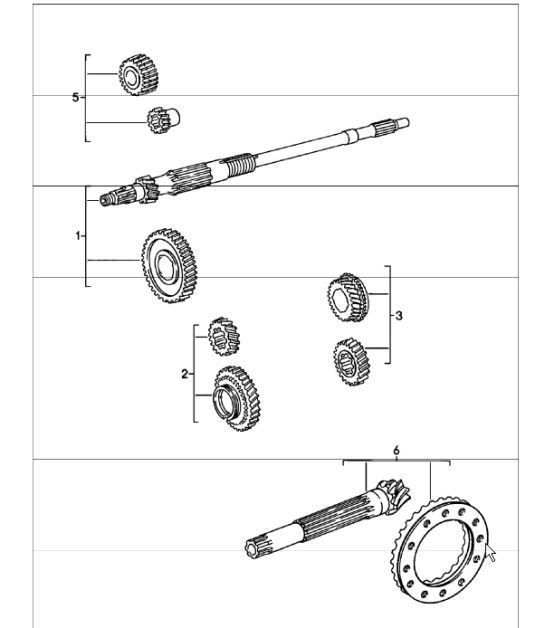 jeux de roues dentées SPM - G 925/16 - 911 1978-83