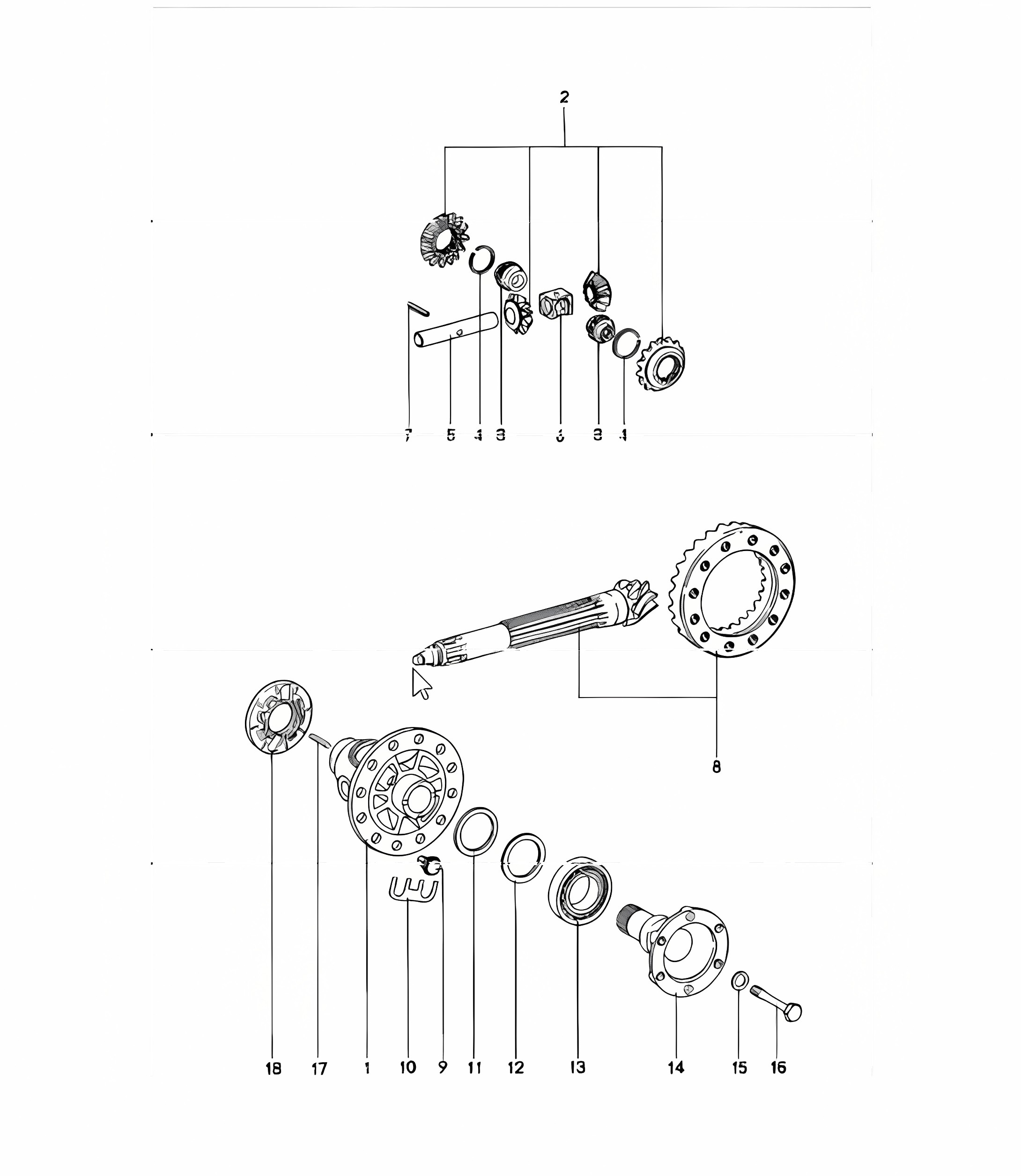 differential SPM 911 1978-83