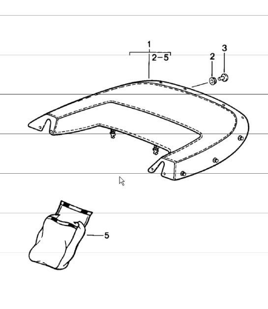 convertible top cover 911 1978-83