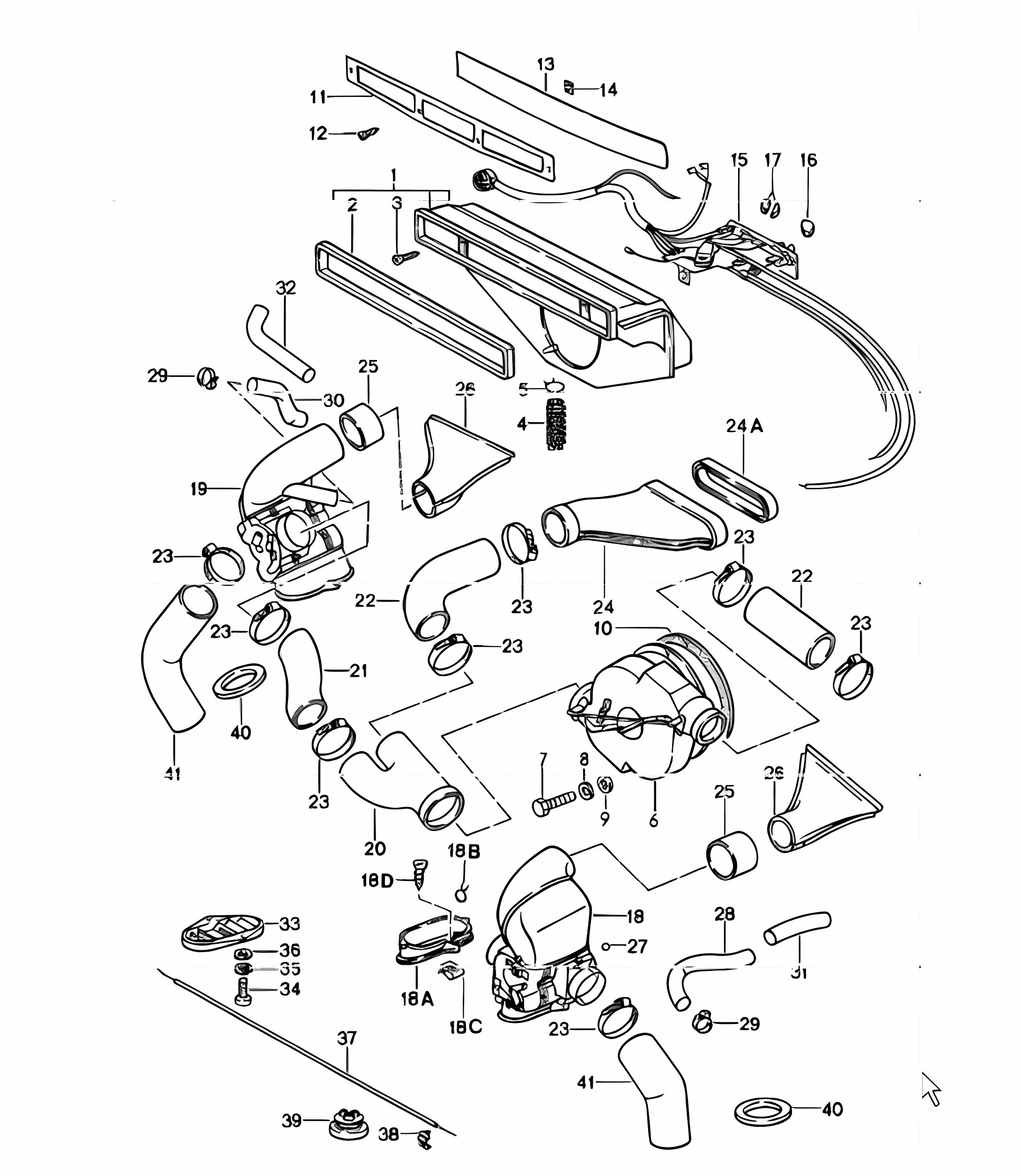 ventilation heating system - 1 - 911 1978-83