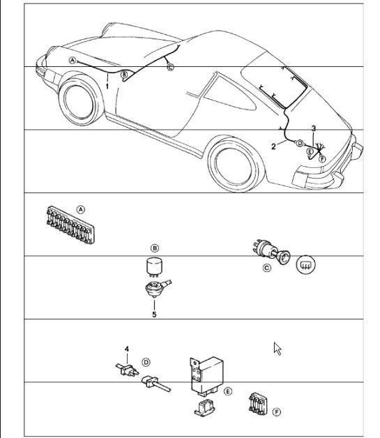 Diagram 902-16 Porsche 924S 2.5L 1986-87 